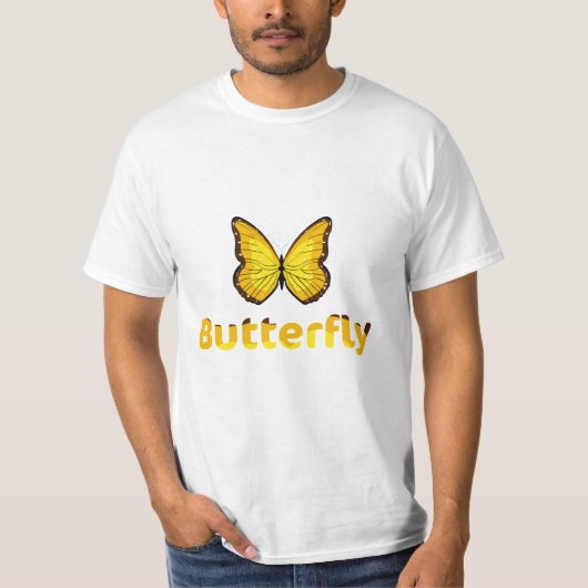 蝶 Tシャツ (正面)
