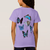 蝶 Tシャツ (裏面)