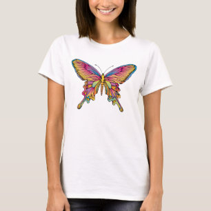 蝶 Tシャツ