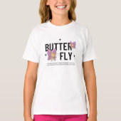 蝶 Tシャツ (正面)