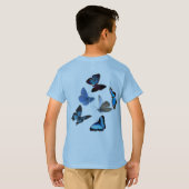 蝶 Tシャツ (裏面フル)