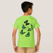 蝶 Tシャツ (裏面フル)