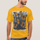 蝶 Tシャツ (正面)