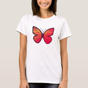 蝶 Tシャツ