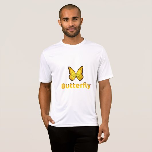 蝶 Tシャツ (正面フル)