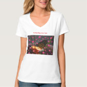 蝶 Tシャツ (正面)
