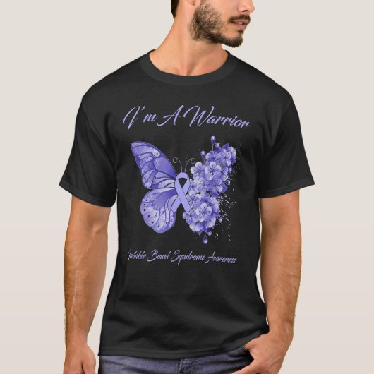 蝶Iは戦士の過敏性腸症候群Aだ Tシャツ (正面)