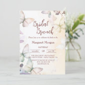 蝶Iフローラブライダルブランチ 招待状 (スタンド正面)