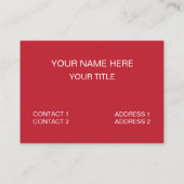 蝶I唯一の蜂蜜の蝶を探す 名刺 (裏面)