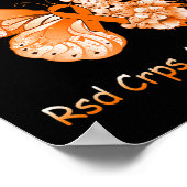 蝶I衣服オレンジfor My Brother Rsd Crps Aw ポスター (角)
