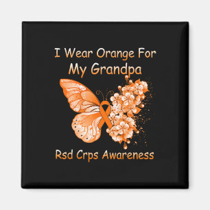 蝶I衣服オレンジfor My Grandpa Rsd Crps Aw マグネット