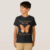 蝶I衣服オレンジfor My Son RSD CRPS Awaren Tシャツ (正面フル)