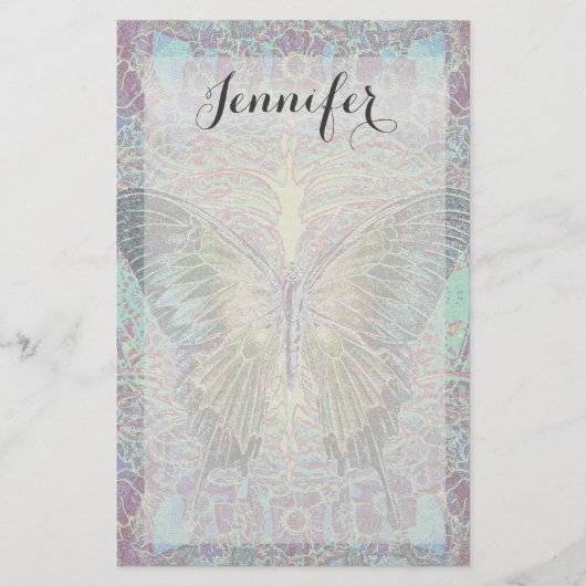 蝶int庭 便箋 (正面)