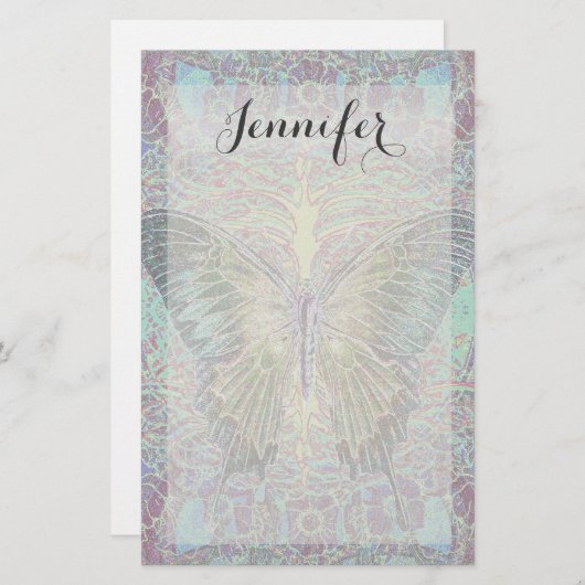 蝶int庭 便箋 (正面/裏面)