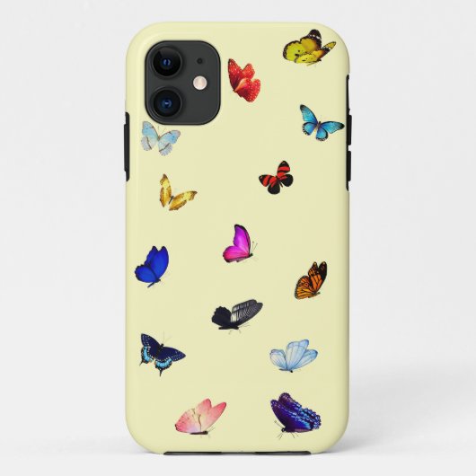 蝶iPhone 11タフケース Case-Mate iPhoneケース (裏面)