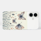 蝶iPhone 16ケース Case-Mate iPhoneケース (裏面 (横))