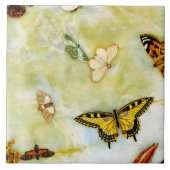 蝶Pietra Dura タイル (正面)