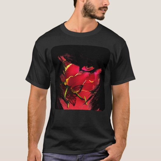 蝶Tシャツの目 Tシャツ (正面)