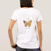 蝶Tシャツ Tシャツ (裏面)