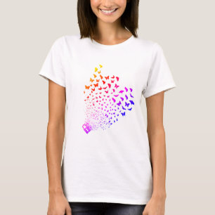蝶Tシャツ Tシャツ