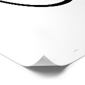 蝸牛周波数マッピングを有するヒト耳図 ポスター (角)