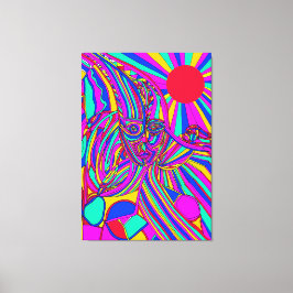 融合 キャンバスプリント