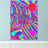 融合 キャンバスプリント (インサイチュ (ウッドフロア))