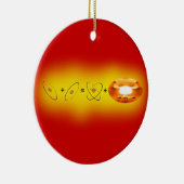 融合 セラミックオーナメント (右)