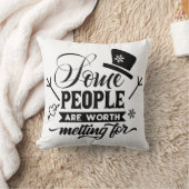 融解の利く人がある クッション (ブランケット)