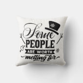 融解の利く人がある クッション (裏面)