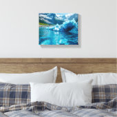 「融解氷危機」 キャンバスプリント (インサイチュ (寝室))