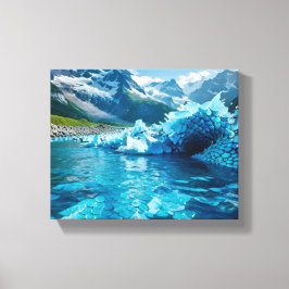 「融解氷危機」 キャンバスプリント