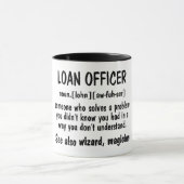 融資役員の定義 マグカップ (中央)