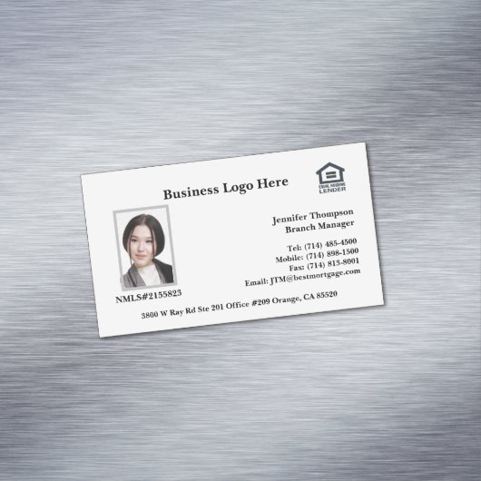 融資担当者名刺 マグネット名刺 (インサイチュ)