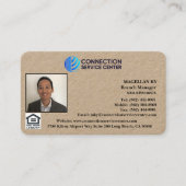 融資担当者名刺 名刺 (正面)