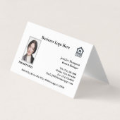 融資担当者名刺 名刺 (正面)