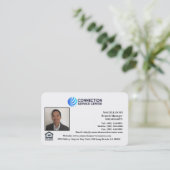 融資担当者名刺 名刺 (スタンド正面)