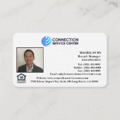 融資担当者名刺 名刺 (正面)