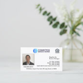 融資担当者名刺 名刺 (スタンド正面)