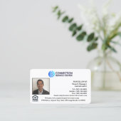 融資担当者名刺 名刺 (スタンド正面)