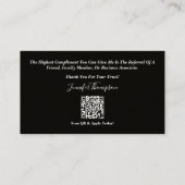 融資担当者向け動的名刺 名刺 (裏面)