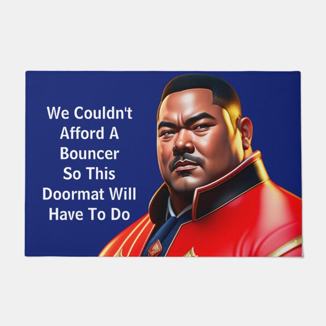 融通が利かない、融通が利かない ドアマット (正面)