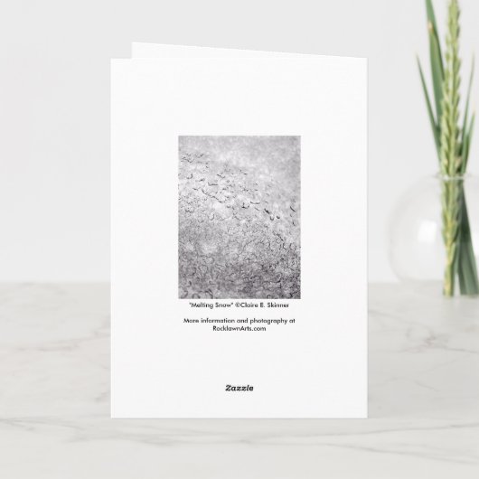 融雪 サンキューカード (裏面)