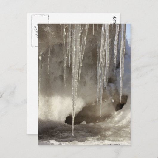 融雪 ポストカード (正面/裏面)