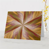 螺旋の山花4 カード (黄色い花)