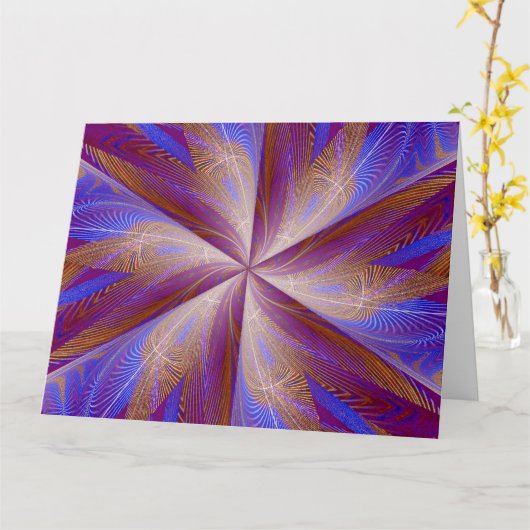 螺旋の山花5 カード (黄色い花)