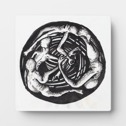 螺旋下降 フォトプラーク (正面)