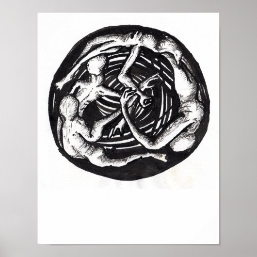 螺旋下降 ポスター (正面)