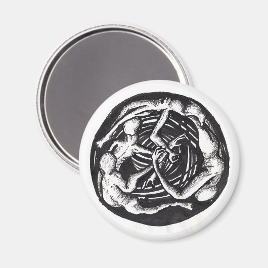 螺旋下降 マグネット (正面/裏面)