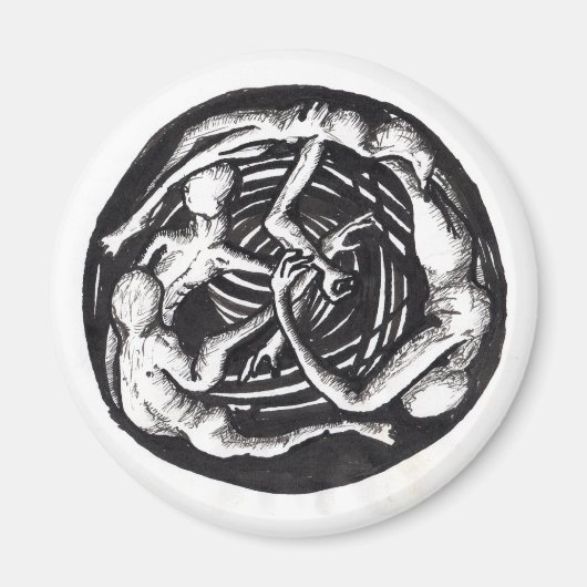 螺旋下降 マグネット (正面)